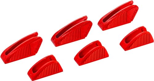 KNIPEX Schonbacken für Zangenschlüssel 86 XX 250, 3 Paar, optimal geeignet für höchstempfindliche Materialien, Kunststoffbacken, 86 09 250 V01 von Knipex