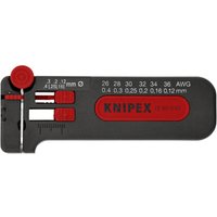 12 80 040 sb Drahtabisolierer Geeignet für CU-Leiter 0.12 bis 0.4 mm - Knipex von Knipex