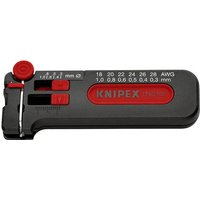 Knipex 12 80 100 SB Drahtabisolierer Geeignet für CU-Leiter 0.3 bis 1mm von Knipex