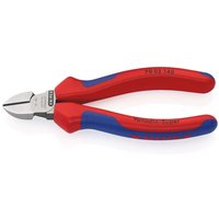 Seitenschneider, Poliert, mit Mehrkomponenten-Hüllen, Präzisionsschneiden, Länge: 70 02 140 140mm - Knipex von Knipex