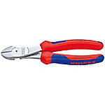 Knipex 74 05 160 Hochleistungs-Seitenschneider Blau, Rot von Knipex