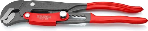 KNIPEX Rohrzange S-Maul mit Schnelleinstellung mit Kunststoff überzogen grau pulverbeschichtet 330 mm, 83 61 010 KNIPEX Rohrzange S-Maul mit Schnelleinstellung mit Kunststoff überzogen grau pulverbeschichtet 330 mm, 83 61 010 von KNIPEX