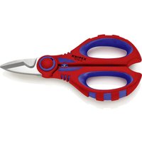 Knipex - 95 05 10 sb Elektrikerscheren mit Mehrkomponenten-Hüllen, glasfaserverstärkt 190 mm von Knipex