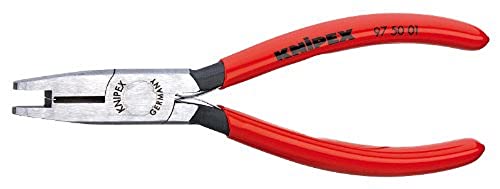 Knipex 97 50 01 Crimpzange mit cutter-u Form von KNIPEX