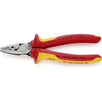 Knipex 97 78 180 Crimpzange Aderendhülsen 0.25 bis 16mm² von Knipex