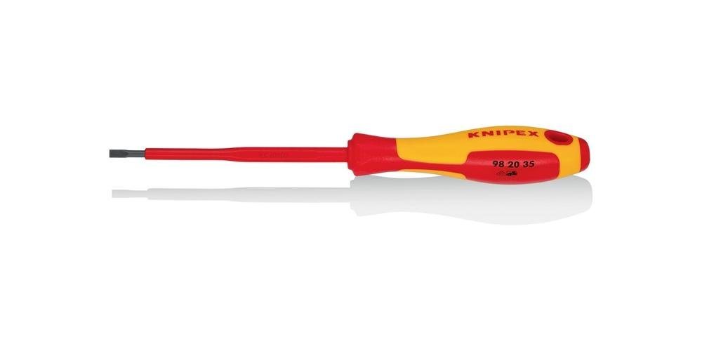 Knipex Bit-Schraubendreher Schraubendreher Schneidenbreite 3,5 mm Gesamtlänge 202 mm 1000V-isoliert von Knipex