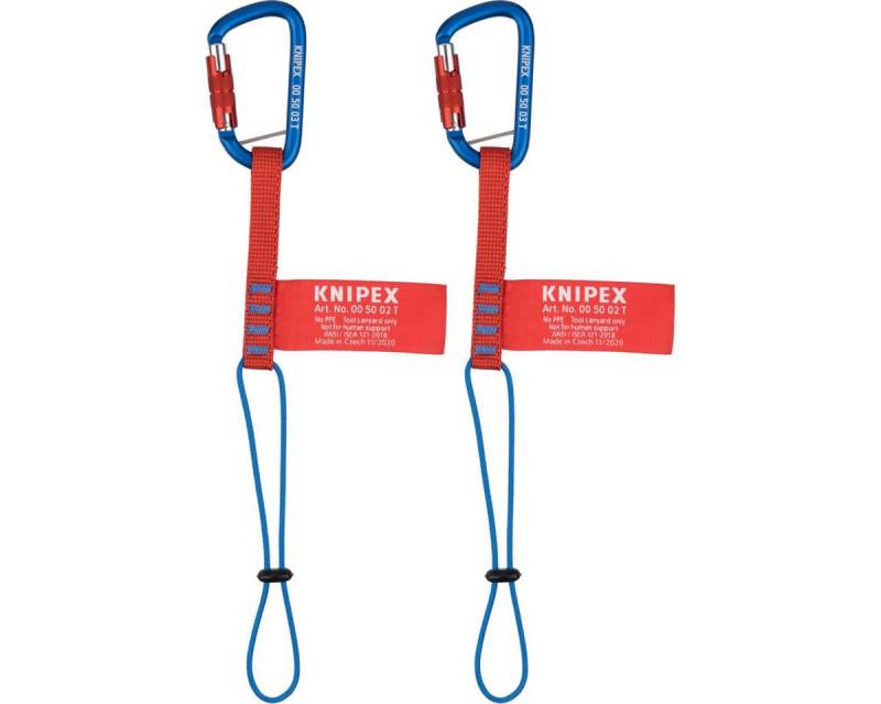 Knipex Bit- und Steckschlüsselset Adapterschlaufe m.Mat.-Karabiner von Knipex