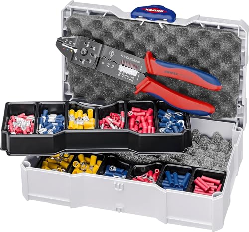KNIPEX Crimp-Sortiment für Kabelverbinder 13-teilig 265 mm, 97 90 26 KNIPEX Crimp-Sortiment für Kabelverbinder 13-teilig 265 mm, 97 90 26 von KNIPEX