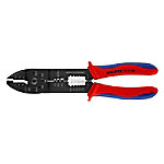 Knipex Crimpzange 97 22 240 Stahl 240 mm Blau, Rot von Knipex