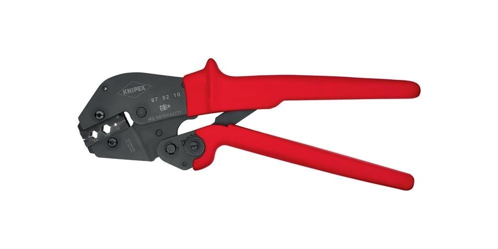 Knipex Crimpzange Crimpzange Länge 250 mm f. KOAX-, BNC- und TNC-Verbinder von Knipex