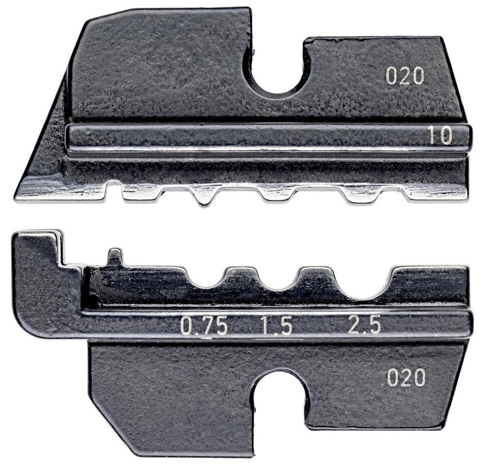 Knipex Crimpzange Knipex 97 49 10 Crimpeinsatz Unisolierte Quetschkabelschuhe, Unisolie Knipex Crimpzange Knipex 97 49 10 Crimpeinsatz Unisolierte Quetschkabelschuhe, Unisolie von Knipex
