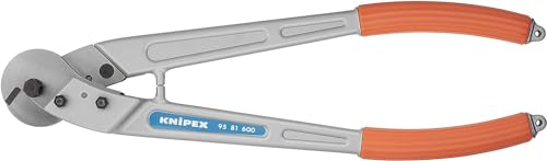 Knipex Drahtseil- und Kabelschere mit Kunststoff-Hüllen 600 mm 95 81 600 von Knipex