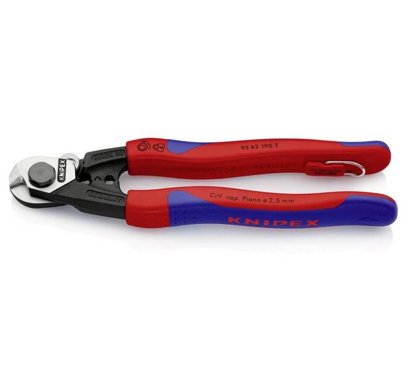 Knipex Drahtseilschere Drahtseilschere 190 mm 95 62 190 T Knipex Drahtseilschere Drahtseilschere 190 mm 95 62 190 T von Knipex