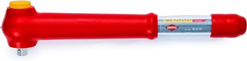 KNIPEX Drehmomentschlüssel mit Außenvierkant, umsteckbar 385 mm 98 43 50 von Knipex