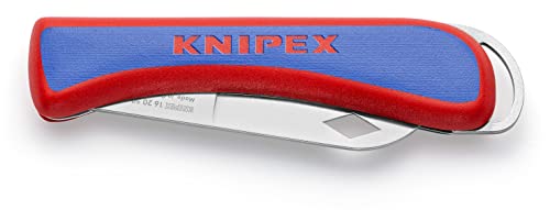 KNIPEX Elektriker-Klappmesser in Blister 120 mm, 16 20 50 SB von KNIPEX
