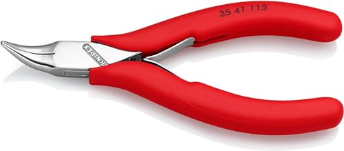 KNIPEX Elektronik-Greifzange mit durchgestecktem Gelenk tauchisoliert 115 mm, 35 41 115 KNIPEX Elektronik-Greifzange mit durchgestecktem Gelenk tauchisoliert 115 mm, 35 41 115 von KNIPEX