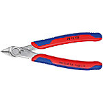 Knipex Elektronische Super Knips 78 13 125 Inox Werkzeugstahl 9 mm Blau, Silber, Rot von Knipex