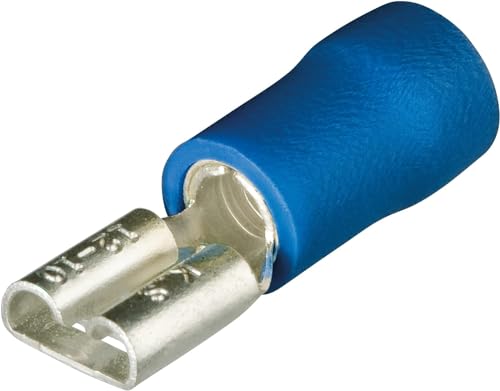 KNIPEX Flachsteckhülsen isoliert je 100 Stück, 97 99 011 von KNIPEX