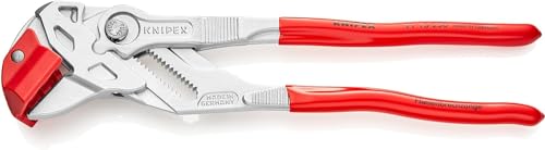 Knipex Fliesenbrechzange verchromt, mit Kunststoff überzogen 250 mm 91 13 250 von Knipex