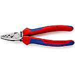 Knipex Kabel-Crimper KP-9772180 Werkzeugstahl Silber von Knipex