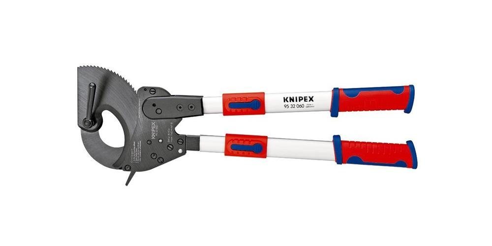 Knipex Kabelmesser Kabelschneider Gesamtlänge 630 mm 60 (740 mm) mm brüniert Mehrkomponenten-Hüllen von Knipex