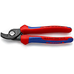 Knipex Kabelschere 95 12 165 Werkzeugstahl 165 mm Blau, Rot von Knipex