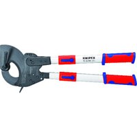 KNIPEX 95 32 060 Kabelschneider (Ratschenprinzip) mit Teleskopschenkeln 630 mm von Knipex