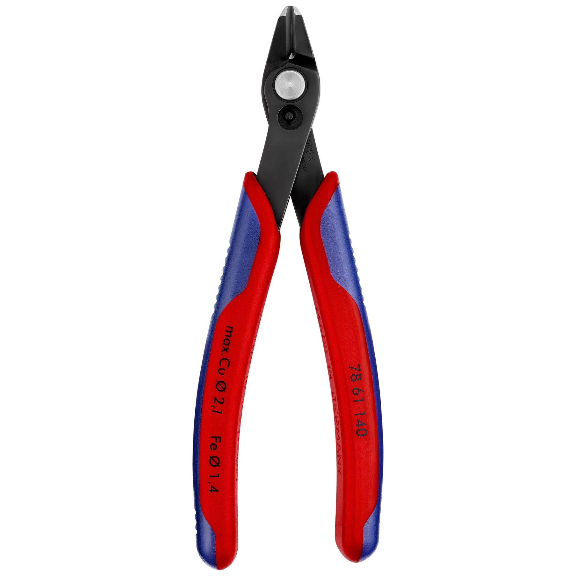 Knipex Kneifzange 'Electronic Super Knips®' brüniert 140 mm von Knipex