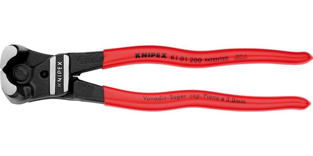 Knipex Kneifzange Knipex Bolzen-Vornschneider 200mm Kunststoff Griff von Knipex