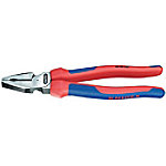 Knipex Kombinationszange 02 02 200 Werkzeugstahl 200 mm Blau, Rot von Knipex