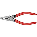 Knipex Kombinationszange 03 01 140 Werkzeugstahl 140 mm Silber, Rot von Knipex