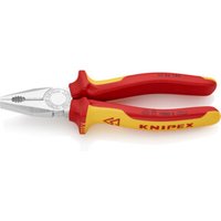 Knipex-Werk Kombizange verchromt, 180mm 03 06 180 Knipex-Werk Kombizange verchromt, 180mm 03 06 180 von Knipex