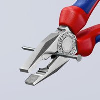 Knipex Kombizange verchromt mit Mehrkomponenten-Hüllen Knipex Kombizange verchromt mit Mehrkomponenten-Hüllen von Knipex