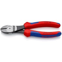 Kraftseitenschneider 180 mm schwarz Mehrkomponenten-Hülle Seitenschneider - Knipex von Knipex