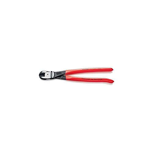 Knipex Kraft-Mittenschneider schwarz atramentiert, mit Kunststoff überzogen 250 mm 74 91 250 von Knipex