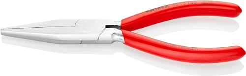 KNIPEX Langbeckzange mit Kunststoff überzogen verchromt 160 mm, 30 13 160 von KNIPEX