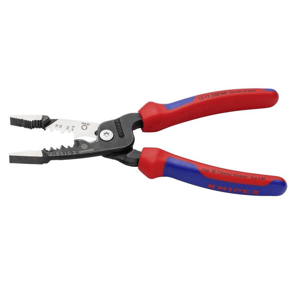 Knipex Montagezange Multifunktions-Elektrikerzange metrisches Modell von Knipex