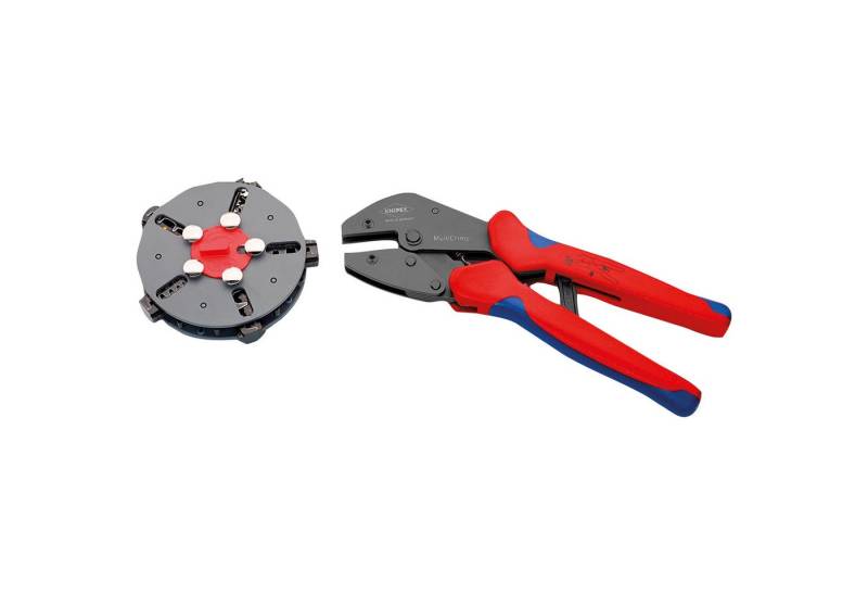 Knipex Multitool Crimpzange MultiCrimp 97 33 02 250mm 5 Wechseleinsätze Knipex Multitool Crimpzange MultiCrimp 97 33 02 250mm 5 Wechseleinsätze von Knipex