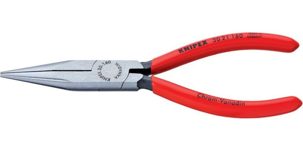 Knipex Rundzange Knipex Langbeckzange 160mm halbrunde Backen von Knipex