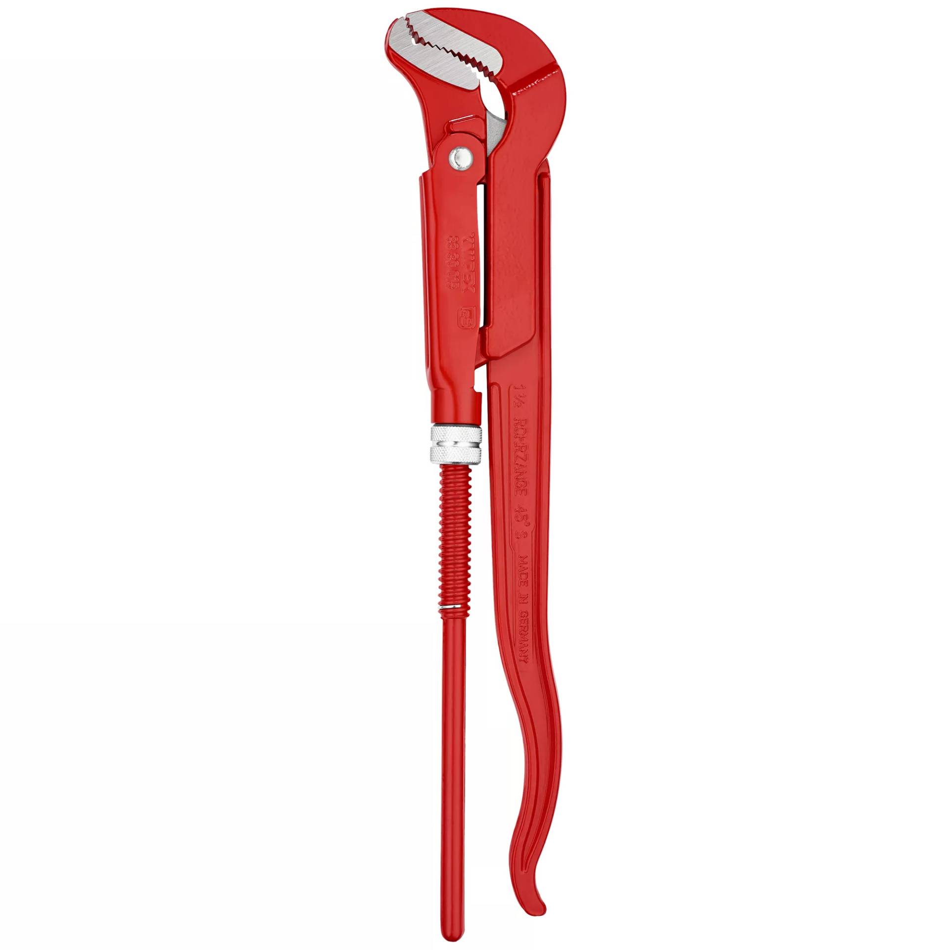 Knipex S-Maul-Rohrzange rot pulverbeschichtet 425 mm 1,5" Knipex S-Maul-Rohrzange rot pulverbeschichtet 425 mm 1,5" von Knipex