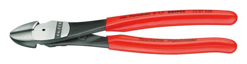 Knipex Seitenschneider, Kraft poliert 140 mm Nr.7401 von Knipex