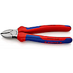 Knipex Seitenschneider 70 02 180 Vanadium Elektrostahl 180 mm Blau, Rot von Knipex