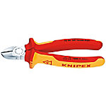 Knipex Seitenschneider 70 06 125 Vanadium Elektrostahl 125 mm Rot, Gelb von Knipex