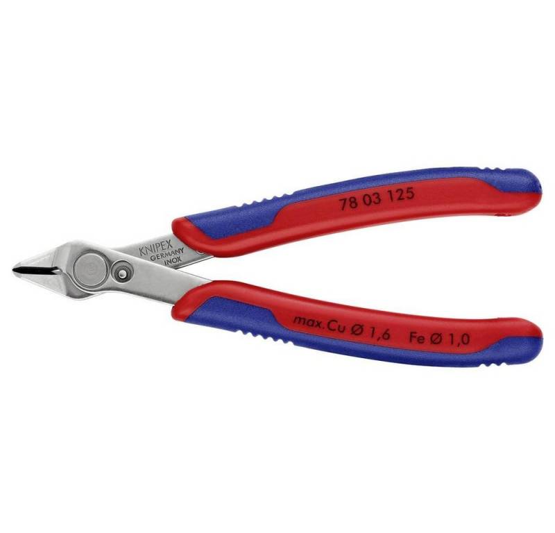 Knipex Seitenschneider Elektronik Super Knips nach 78 03 125, ohne Facette Knipex Seitenschneider Elektronik Super Knips nach 78 03 125, ohne Facette von Knipex