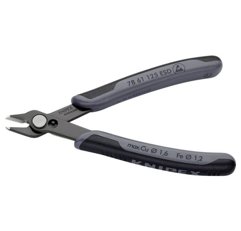 Knipex Seitenschneider Knipex Super-Knips 78 61 125 ESD ESD Printzange ohne Facette 125 mm von Knipex
