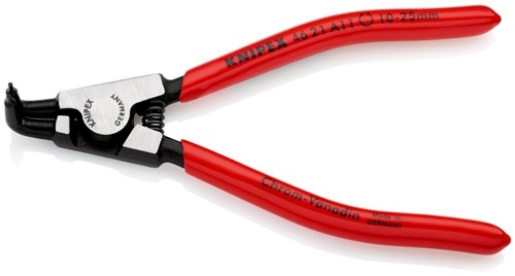Knipex Sicherungsring KNIPEX 46 21 A11 Außensicherungsringzange A 11 für Wellen D. 10 - 25 von Knipex