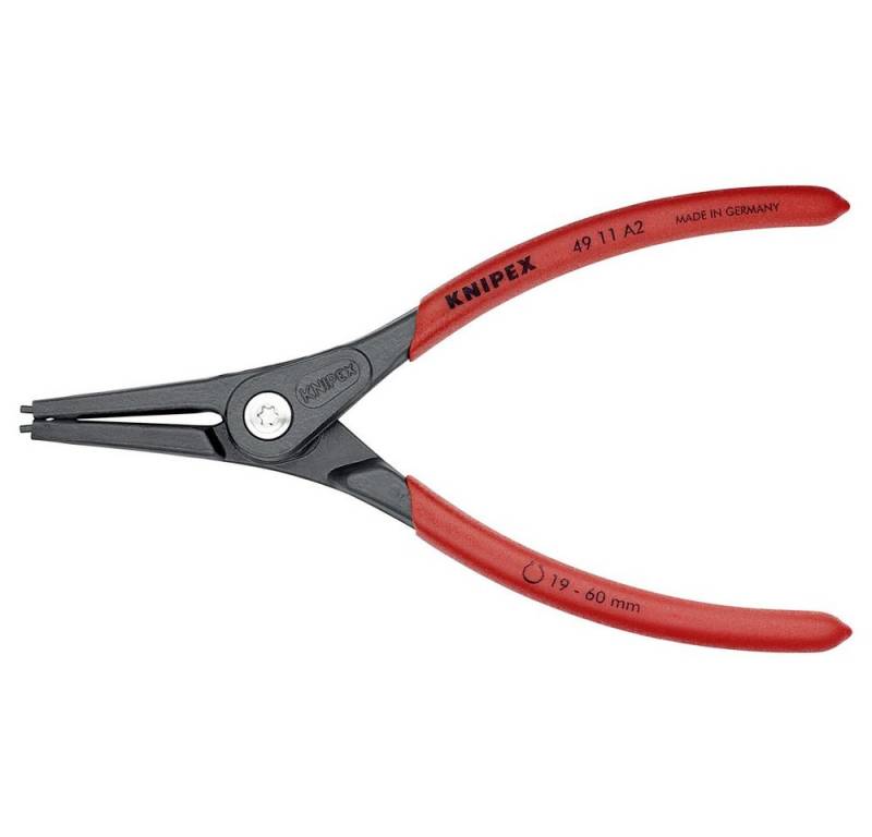 Knipex Sicherungsringzange Knipex 49 11 A2 Seegeringzange Passend für (Seegeringzangen) Außenring von Knipex