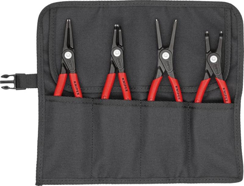 Knipex Sicherungsringzange Knipex Werkzeugtasche bestueckt 4teilig Knipex Sicherungsringzange Knipex Werkzeugtasche bestueckt 4teilig von Knipex