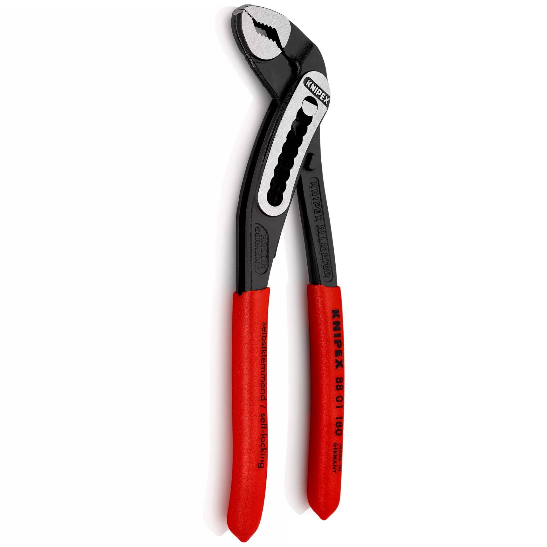 Knipex Wasserpumpenzange 'Alligator®' schwarz atramentiert 180 mm von Knipex
