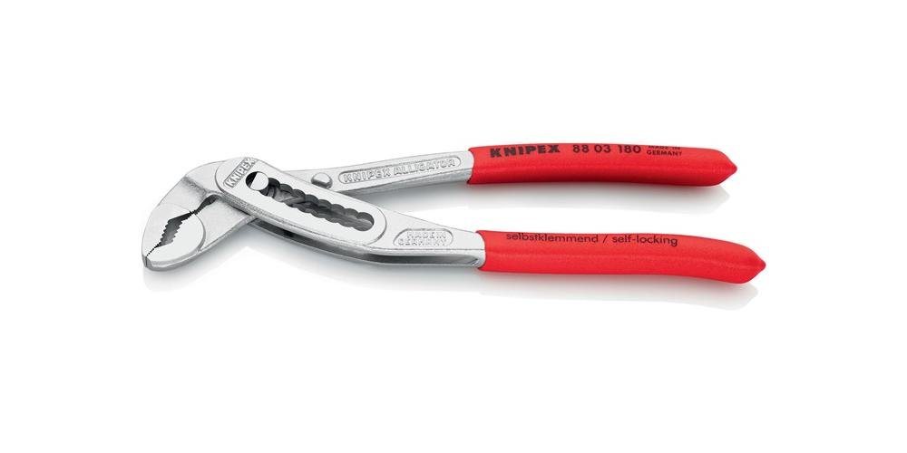 Knipex Wasserpumpenzange Wasserpumpenzange Alligator® Länge 180 mm Spannweite 36 mm verchromt Alligator® von Knipex